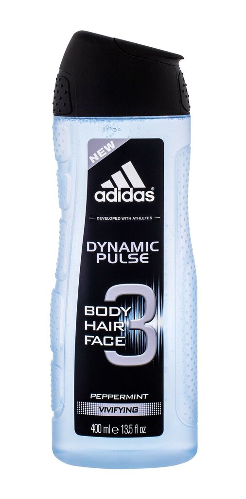 Dušas želeja Adidas Dynamic Puls vīriešiem 400 ml cena un informācija | Parfimēta vīriešu kosmētika | 220.lv