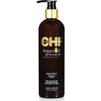 CHI ARGAN OIL Shampoo šampūns ar argāna & moringa eļļu 355 ml cena un informācija | Šampūni | 220.lv