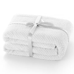 Одеяло Henry белое из микрофибры 150x200 см цена и информация | Покрывала, пледы | 220.lv