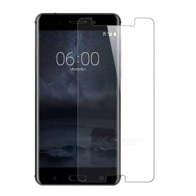 Blun Tempered Glass BL-TEM-NOKIA6 Nokia 6 cena un informācija | Ekrāna aizsargstikli | 220.lv