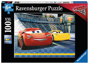 Puzle Ravensburger XXL Cars 3, 100 gab. cena un informācija | Puzles, 3D puzles | 220.lv