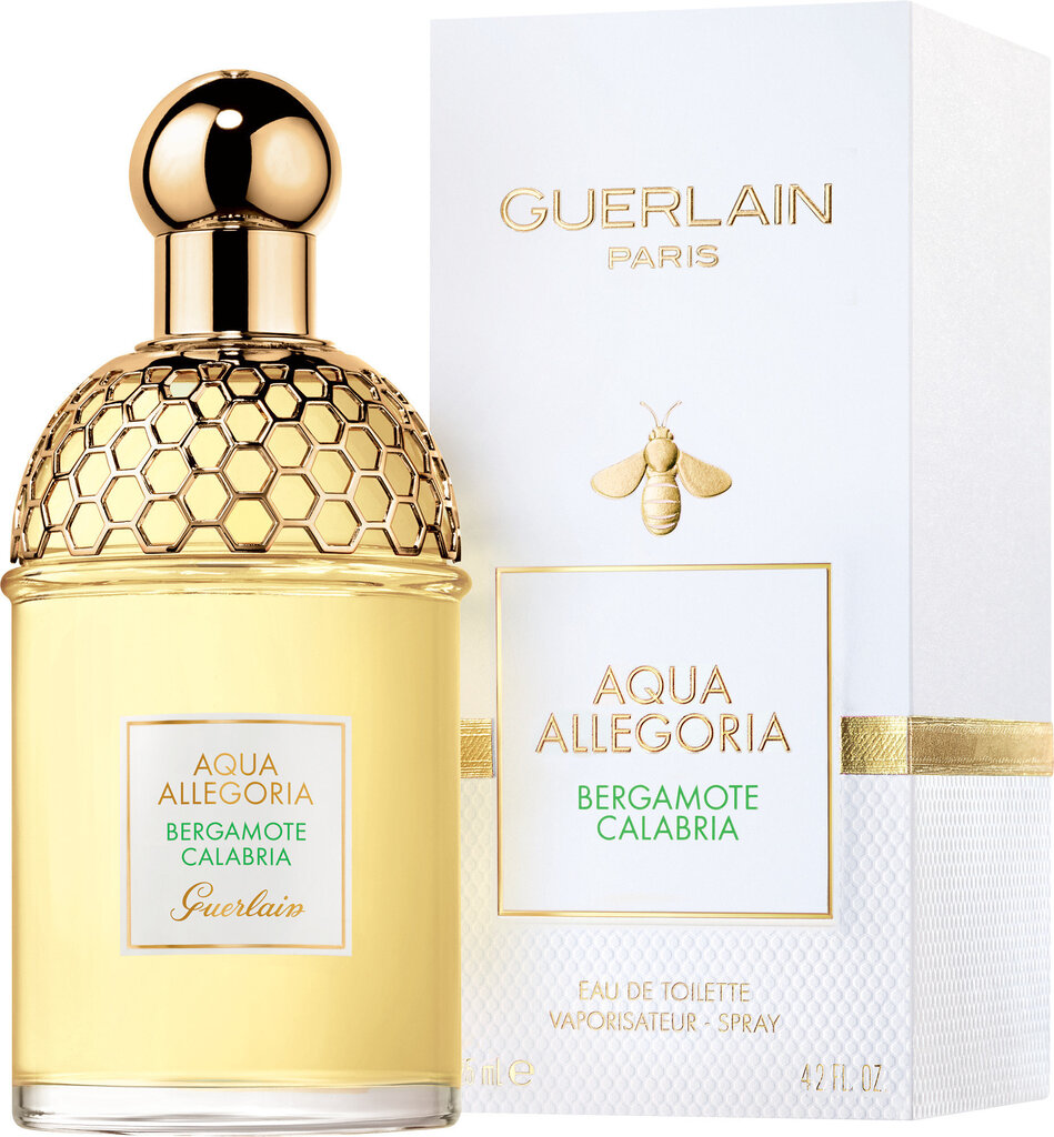 Tualetes ūdens Guerlain Aqua Allegoria Bergamote Calabria edt 75 ml cena un informācija | Sieviešu smaržas | 220.lv