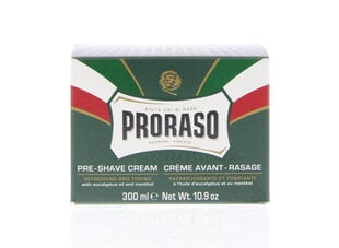 Крем для лица Proraso Profesional Предварительно бритье Эвкалипт ментол (300 ml) цена и информация | Косметика и средства для бритья | 220.lv