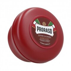 Skūšanās ziepes Proraso Red, 150 ml cena un informācija | Skūšanās piederumi, kosmētika | 220.lv