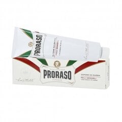 Skūšanas krēms jutīgai sejas ādai Proraso White, 150 ml цена и информация | Косметика и средства для бритья | 220.lv