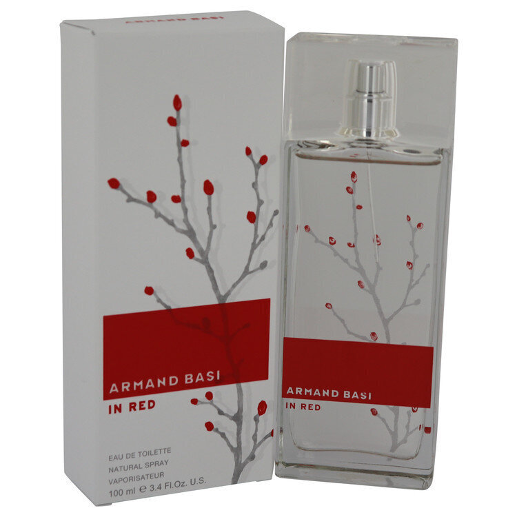 Sieviešu smaržas In Red Armand Basi EDT (100 ml): Tilpums - 100 ml цена и информация | Sieviešu smaržas | 220.lv