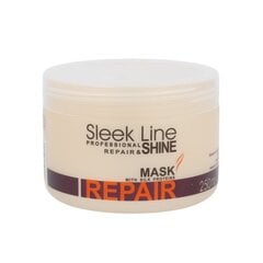 Маска для волос Stapiz Sleek Line Repair 250 мл цена и информация | Распылите крем-спрей на волосы на расстоянии 20-25 см, расчешите их расческой. | 220.lv