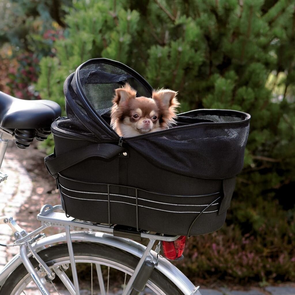 Trixie transportēšanas soma velosipēdam, 48 x 29 x 42 cm цена и информация | Transportēšanas būri, somas | 220.lv