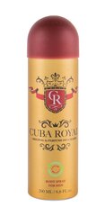Cuba Royal dezodorants vīriešiem, 200 ml cena un informācija | Parfimēta vīriešu kosmētika | 220.lv