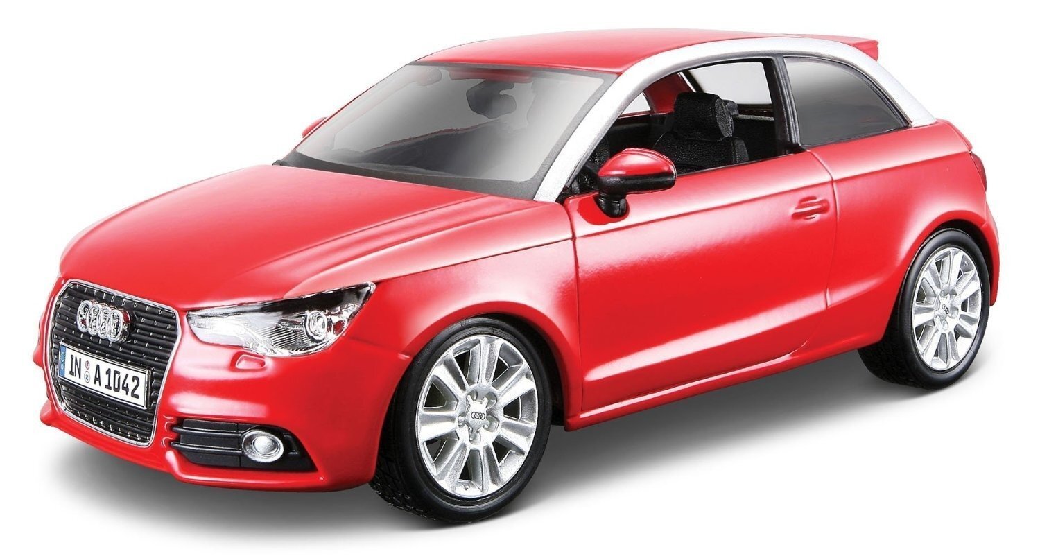 BBURAGO automašīna 1/24 Audi A1, 18-22127 цена и информация | Rotaļlietas zēniem | 220.lv