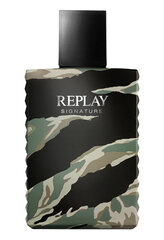 Replay Signature EDT vīriešiem 100 ml cena un informācija | Vīriešu smaržas | 220.lv