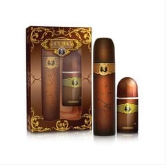 Komplekts Cuba Original Cuba Gold: EDT 100 ml + (stick) dezodorants 50 ml cena un informācija | Vīriešu smaržas | 220.lv