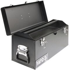 Tērauda instrumentu kaste Yato, 510 x 220 x 240 mm cena un informācija | Instrumentu kastes | 220.lv