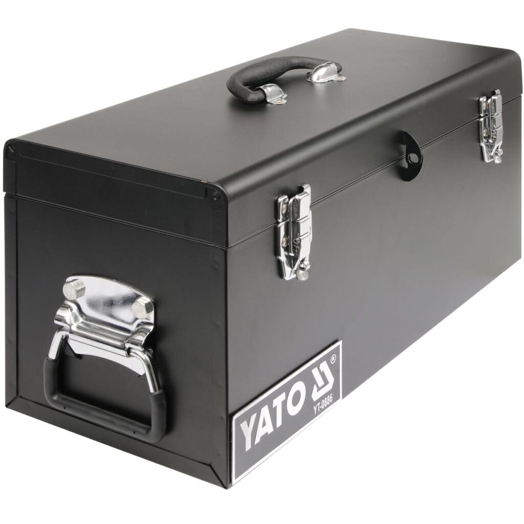 Tērauda instrumentu kaste Yato, 510 x 220 x 240 mm цена и информация | Instrumentu kastes | 220.lv