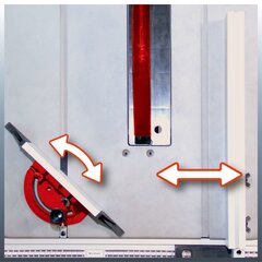Einhell galda zāģis TC-TS 2025 U cena un informācija | Zāģi, ripzāģi | 220.lv