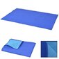vidaXL piknika sega, zila, 100x150 cm cena un informācija | Tūrisma matrači un paklājiņi | 220.lv
