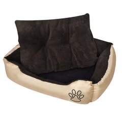 vidaXL suņu gulta ar polsterētu spilvenu, silta, XL izmērs cena un informācija | Suņu gultas, spilveni, būdas | 220.lv