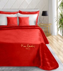 Двухстороннее покрывало PIERRE CARDIN Clara Crimson, 220x240 см цена и информация | Покрывала, пледы | 220.lv