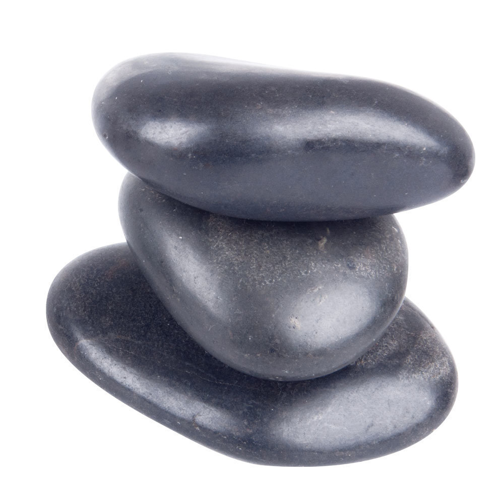 Bazalta upes akmeņu komplekts inSPORTline 8-10 cm – 3 gab. цена и информация | Masāžas piederumi | 220.lv
