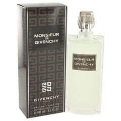 Tualetes ūdens Givenchy Monsieur EDT vīriešiem 100 ml цена и информация | Женские духи | 220.lv