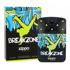 Zippo Fragrances BreakZone For Him EDT vīriešiem 75 ml cena un informācija | Zippo Fragrances Smaržas, kosmētika | 220.lv