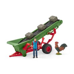 Конвейер сена с фермером Schleich цена и информация | Игрушки для мальчиков | 220.lv