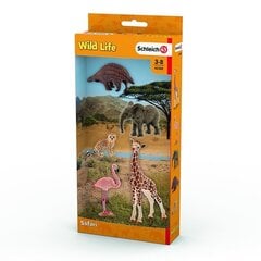 Savvaļas dzīvnieku komplekts Schleich цена и информация | Игрушки для мальчиков | 220.lv