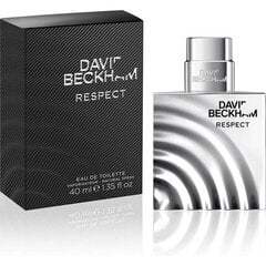 David Beckham Respect EDT vīriešiem 40 ml cena un informācija | David Beckham Smaržas, kosmētika | 220.lv