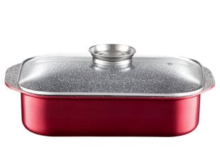 AMBITION форма для выпечки Jasper с крышкой Aroma Knob system 40,5x25,5 см цена и информация | Формы, посуда для выпечки | 220.lv