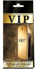 Освежитель воздуха для автомобилей «VIP» 007 № Paco Rabanne «1 million» цена и информация | Освежители воздуха для салона | 220.lv