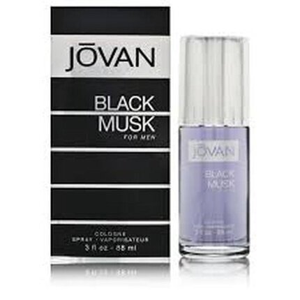 Jovan Musk Black For Men EDC vīriešiem 88 ml цена и информация | Vīriešu smaržas | 220.lv