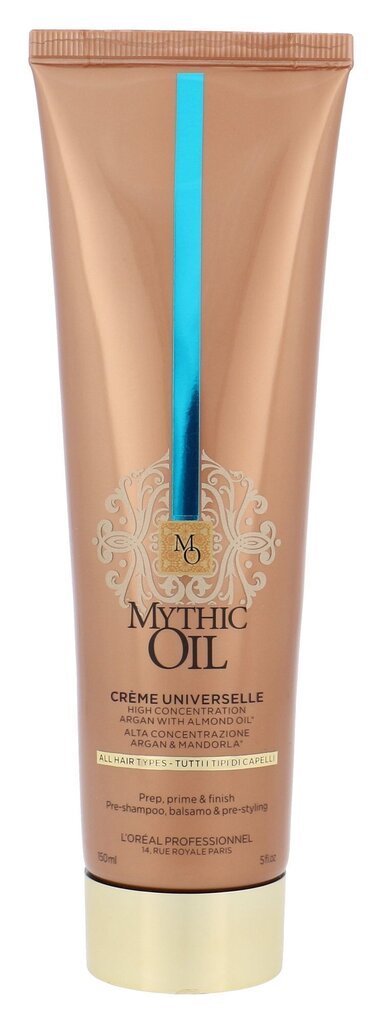 Universāls krēms matiem L'oreal Professionnel Mythic Oil 150 ml цена и информация | Matu uzlabošanai | 220.lv