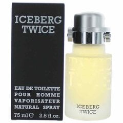 Tualetes ūdens Iceberg Twice Men EDT vīriešiem 75 ml cena un informācija | Vīriešu smaržas | 220.lv