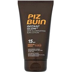 Солнцезащитный лосьон Piz Buin Instant Glow SPF 15, 150 мл цена и информация | Кремы от загара | 220.lv