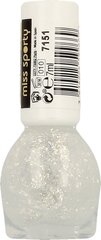 Glancēta nagu laka Miss Sporty Crazy Glitter, 7 ml цена и информация | Лаки для ногтей, укрепители | 220.lv