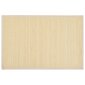 Bambusa galda paliktņi, 6 gab., 30 x 45 cm, dabīgā krāsā cena un informācija | Galdauti, salvetes | 220.lv