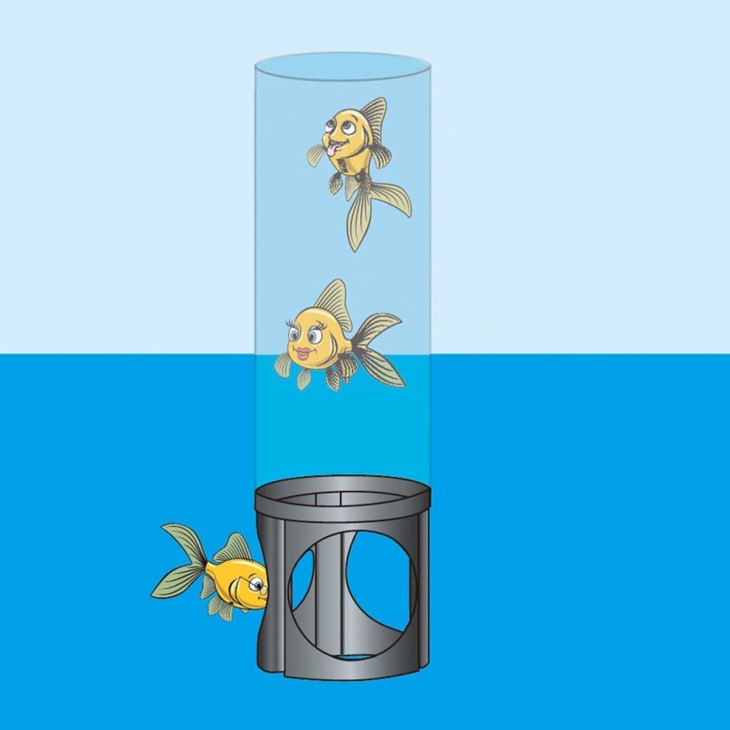 Ubbink tornis zivīm, 50 cm, akrils 1372160 цена и информация | Dārza baseini un to kopšanas līdzekļi | 220.lv