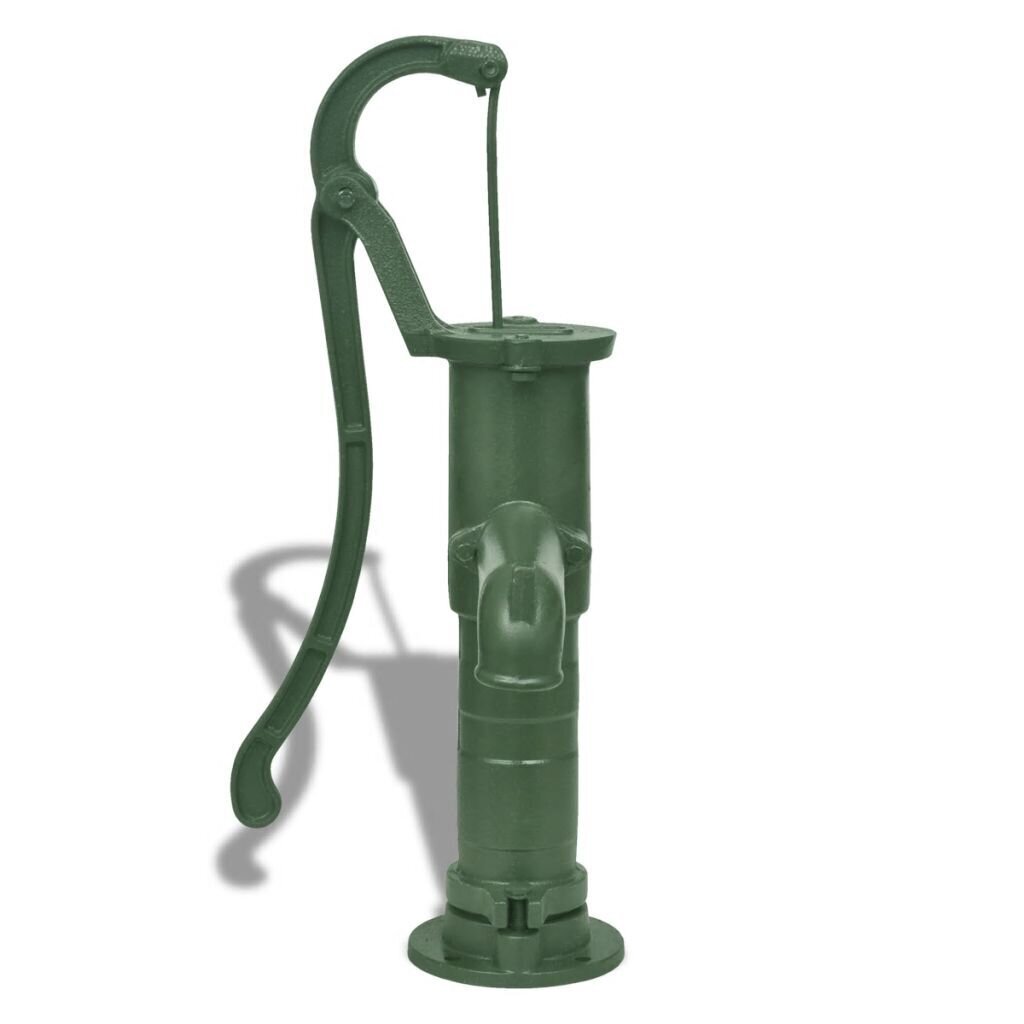 vidaXL dārza ūdens sūknis ar statīvu, čuguns цена и информация | Dārza sūkņi | 220.lv