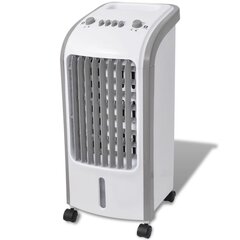 vidaXL gaisa dzesētājs, 80 W, 4 L, 270 m³/h, 25x26x56 cm цена и информация | Кондиционеры, рекуператоры | 220.lv