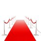 Sarkanais paklājs 1 x 20 m, īpaši smags, 400 g/m2 cena un informācija | Paklāji | 220.lv