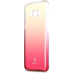 Baseus Glaze Case Прочный Силиконовый чехол для Apple iPhone X Прозрачный - Черный цена и информация | Чехлы для телефонов | 220.lv