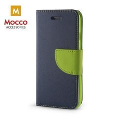 Mocco Fancy Book Case For Samsung A730 Galaxy A8 Plus (2018) Blue - Green цена и информация | Чехлы для телефонов | 220.lv