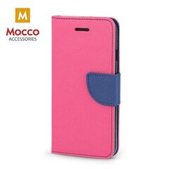 Mocco Fancy Book Case For Samsung A730 Galaxy A8 Plus (2018) Pink - Blue цена и информация | Чехлы для телефонов | 220.lv