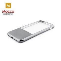 Mocco ElectroPlate Half Silicone Case for Samsung J530 Galaxy J5 (2017) Silver cena un informācija | Telefonu vāciņi, maciņi | 220.lv