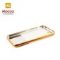 Mocco ElectroPlate Half Silicone Case for Samsung J330 Galaxy J3 (2017) Gold cena un informācija | Telefonu vāciņi, maciņi | 220.lv