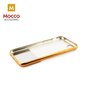 Mocco ElectroPlate Half Silicone Case for Huawei P8 / P9 Lite Gold cena un informācija | Telefonu vāciņi, maciņi | 220.lv