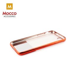Mocco ElectroPlate Half Silicone Case for Samsung J330 Galaxy J3 (2017) Red цена и информация | Чехлы для телефонов | 220.lv