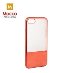 Mocco ElectroPlate Half Silicone Case for Huawei P10 Lite Red cena un informācija | Telefonu vāciņi, maciņi | 220.lv