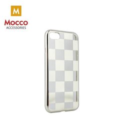 Mocco ElectroPlate Chess Silicone Case for Samsung G930 Galaxy S7 Silver cena un informācija | Telefonu vāciņi, maciņi | 220.lv