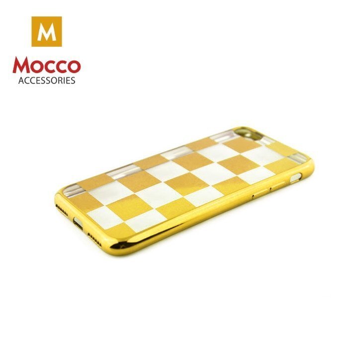 Mocco ElectroPlate Chess Silicone Case for Samsung G950 Galaxy S8 Gold цена и информация | Telefonu vāciņi, maciņi | 220.lv